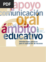 Guía de Apoyo A La Comunicación Oral en Contexto Escolar