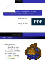 Improving GROMACS Trajectory Analysis