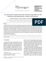 An Autonomous Mobile Robot With A 3D Laser Range Finder For 3D Exploration and Digitalization of Indoor Environments