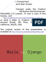 Rails/Django Comparison