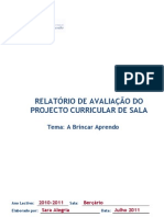 CR - PA.06.00-Avaliação Do Projecto Curricular de Sala