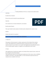 Student Mark Analysis System