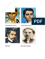 Francisco Baltazar (Balagtas) General Gregorio Del Pilar: National Heroes