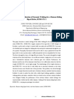 Experimental Realization of Dynamic Walking For A Human-Riding Biped Robot, HUBO FX-1