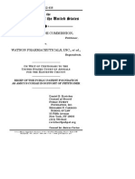 FTC V Watson PUBPAT Amicus SCT Merits (2013-01-29) PDF