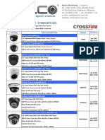 CCTV Products Price List - 8 February 2012: Picture Item Description Model