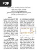 Simulation of A Digital Communication System