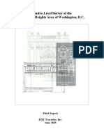 Intensive-Level Survey of The Washington Heights Area of Washington DC.