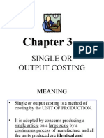 Output Costing