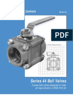 Series 44 Ball Valves: Worcester Controls