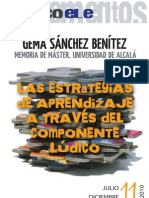 Las Estrategias de Aprendizaje A Través Del Componente Lúdico PDF