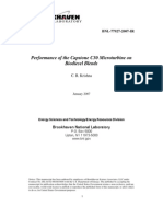 Performance of The Capstone C30 Microturbine On Biodiesel Blends