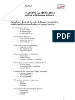 O CAVALEIRO DA DINAMARCA de Sophia de Mello Breyner Andresen - Teste2