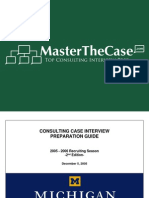 Ross Casebook 2006 For Case Interview Practice - MasterTheCase