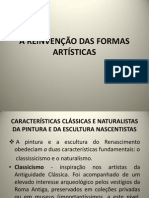 A Reinvenção Das Formas Artísticas