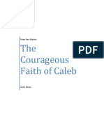 Courageous Faith of Caleb