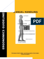 Manual Handling: Workplace Health, Safety and Compensation Commission of New Brunswick