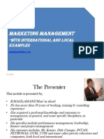 Marketing Management 