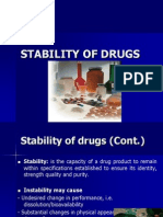 Stability of Drugs2012