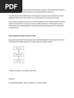 Position Based Approval Hierarchy