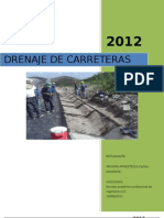 Informe de Drenaje de Carreteras