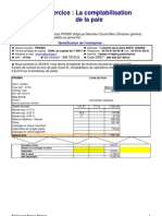 4 Exercice Sur La Comptabilisation de La Paie