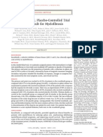 A Double-Blind, Placebo-Controlled Trial of Ruxolitinib For Myelofibrosis