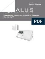 Salus Controls Programmable Room Thermostat With RF (Volt Free) Model 091FLRF