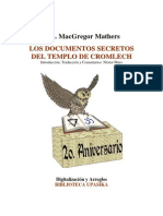 Mathers Macgregor - Los Documentos Secretos Del Templo Cromlech