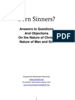 Acts321 Org - Born Sinners Answers To Objections Book