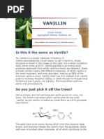 Vanillin: Is This It The Same As Vanilla?