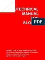 Geotechnical Manual For Slopes