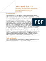 Detection and Recording of Schumann Resonances and Other Electromagnetic Phenomena at Frequencies Below 50 HZ (Hans Michlmayr)