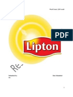 Assignmeliptopnt of Lipton