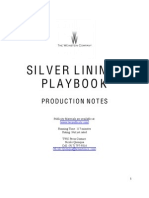 Silver Linings Playbook Press Book