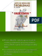 Elartederesolverproblemas Objetivos