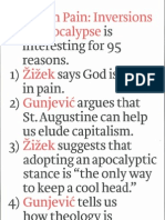 God in Pain Inversions of Apocalypse by Slavoj Zizek