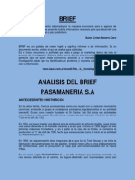 Brief Pasamaneria