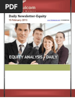 Equity Analysis - Daily