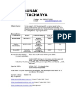 Saunak Bhattacharya: Objectives