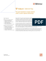 Videum 1000 AV Plus Datasheet