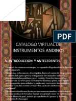 Catalogo Virtual Instrumentos Andinos