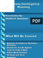 Business Contingency Planning