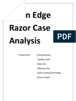 Clean Edge Razor Case Analysis - Group 7