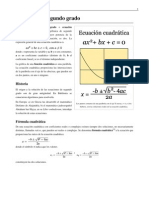 Ecuaciones de Segundo Grado Wiki (Nxpowerlite)