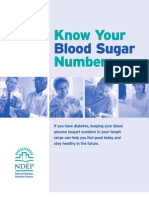 Know Your Blood Sugar Numbers