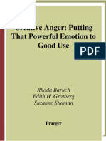 Baruch - Creative Anger-Putting That Powerful Emotion To Good Use - 9780275998745