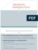 Proyecto Socioproductivo