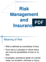 Risk Management and Insurance