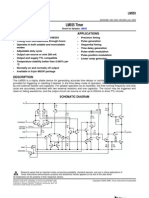 LM555 Timer: Features Applications